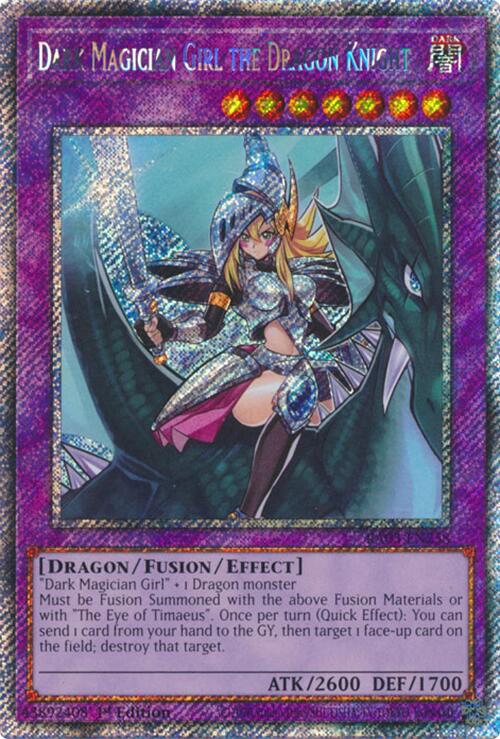 Dark Magician Girl the Dragon Knight (Platinum Secret Rare) [RA03-EN258] Platinum Secret Rare | GnG Games