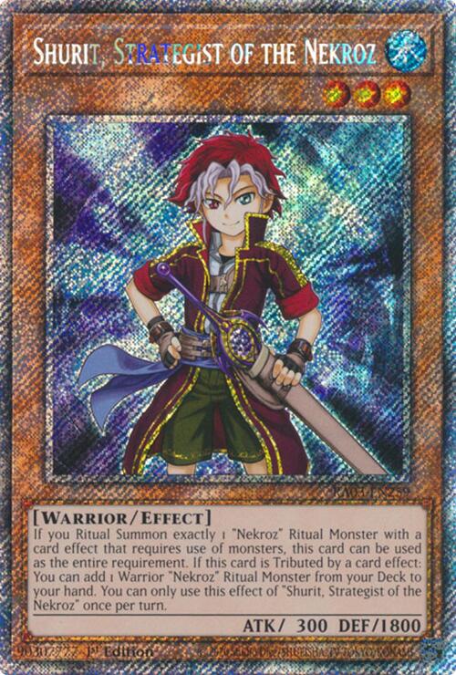 Shurit, Strategist of the Nekroz (Platinum Secret Rare) [RA03-EN259] Platinum Secret Rare | GnG Games