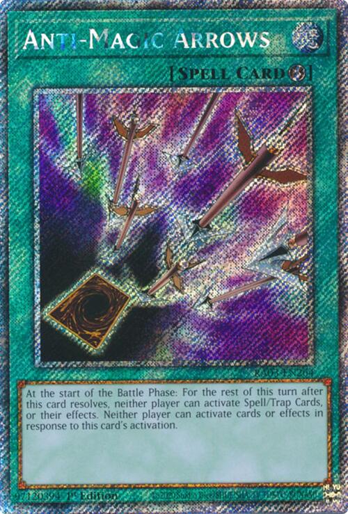 Anti-Magic Arrows (Platinum Secret Rare) [RA03-EN264] Platinum Secret Rare | GnG Games