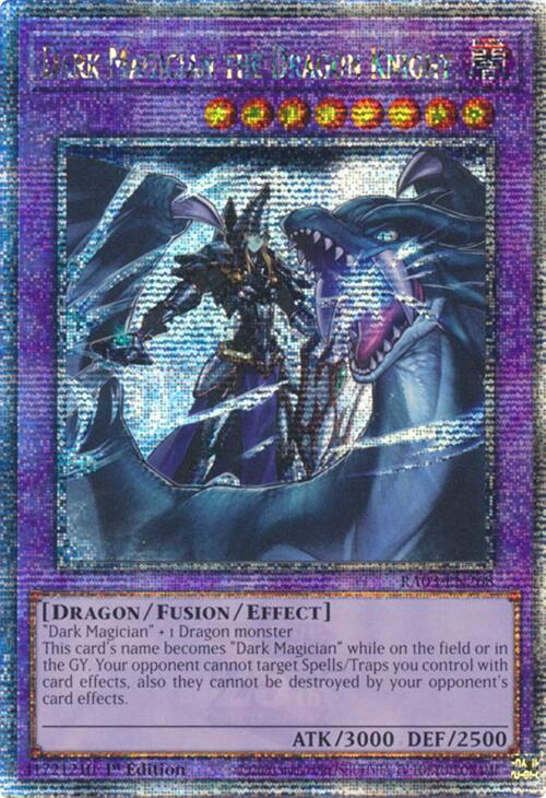 Dark Magician the Dragon Knight (Quarter Century Secret Rare) [RA03-EN268] Quarter Century Secret Rare | GnG Games