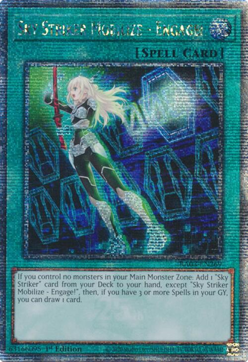 Sky Striker Mobilize - Engage! (Quarter Century Secret Rare) [RA03-EN269] Quarter Century Secret Rare | GnG Games