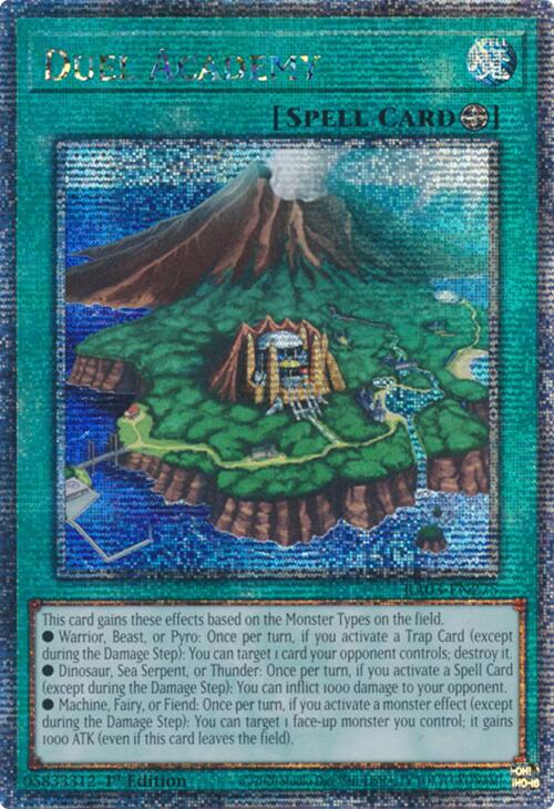 Duel Academy (card) (Quarter Century Secret Rare) [RA03-EN275] Quarter Century Secret Rare | GnG Games