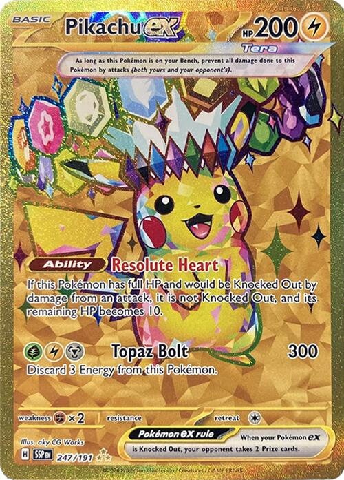 Pikachu ex (247/191) [Scarlet & Violet: Surging Sparks] | GnG Games