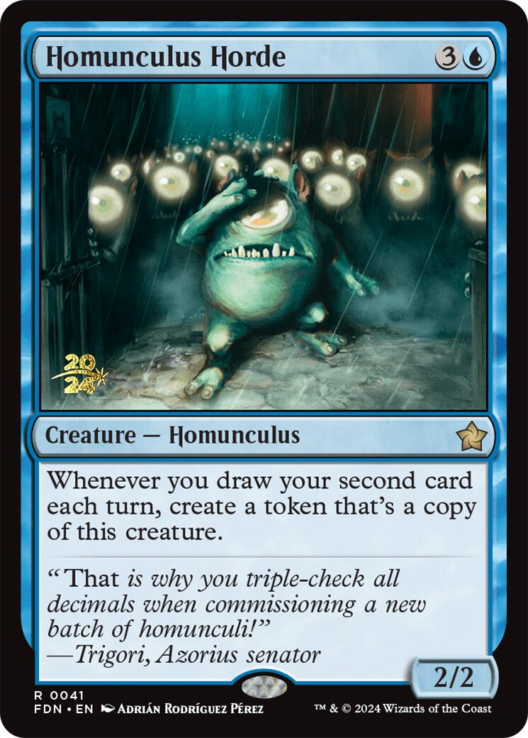 Homunculus Horde [Foundations Prerelease Promos] | GnG Games