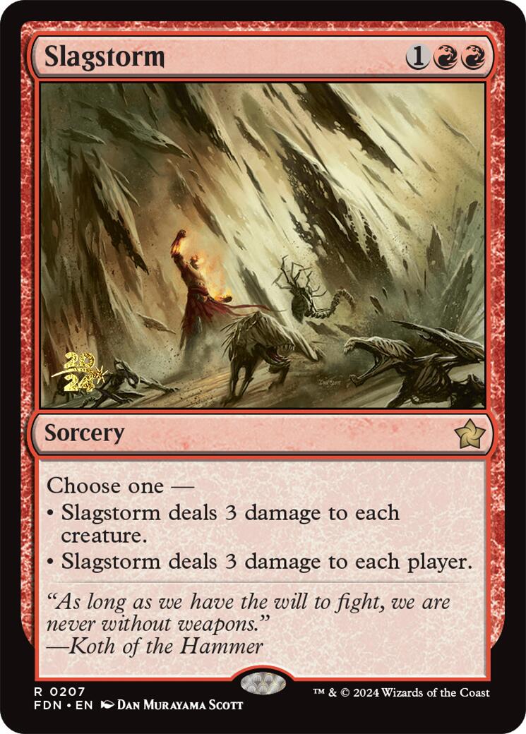 Slagstorm [Foundations Prerelease Promos] | GnG Games