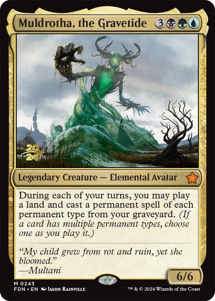 Muldrotha, the Gravetide [Foundations Prerelease Promos] | GnG Games