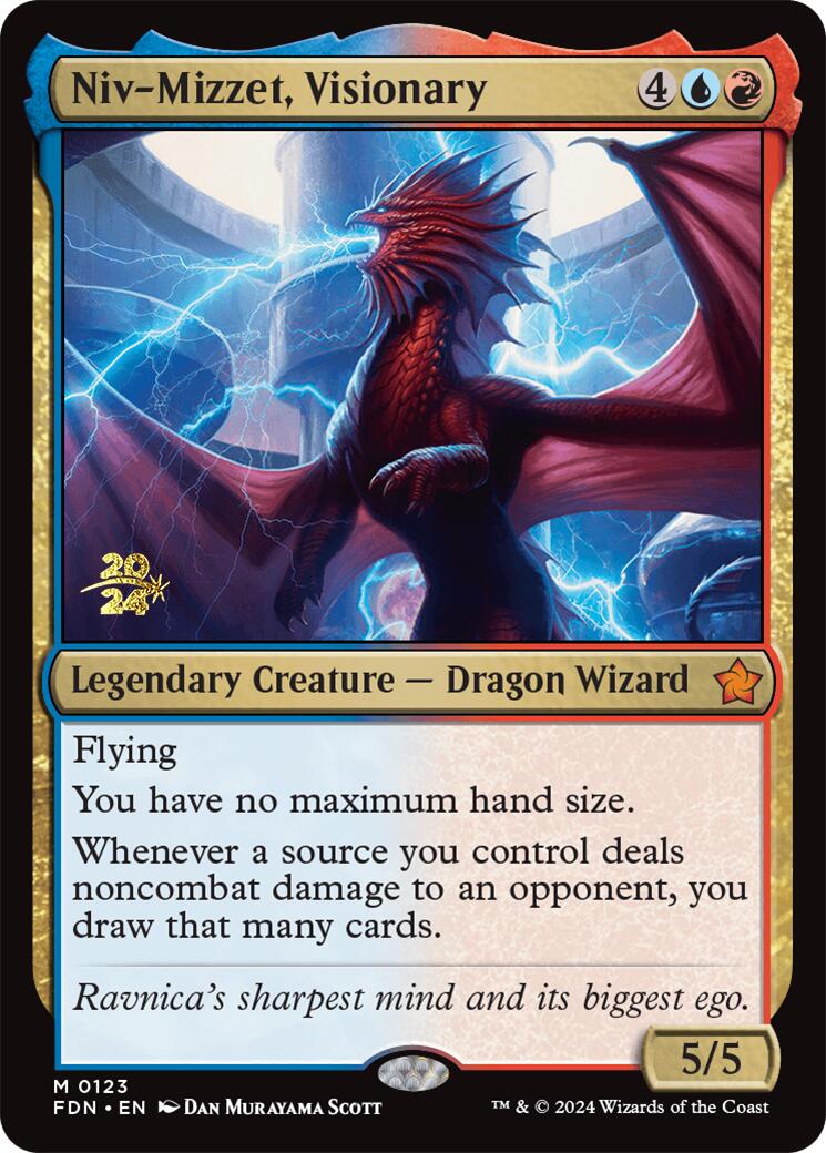 Niv-Mizzet, Visionary [Foundations Prerelease Promos] | GnG Games