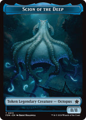 Scion of the Deep // Koma's Coil Doubled-Sided Token [Foundations Tokens] | GnG Games