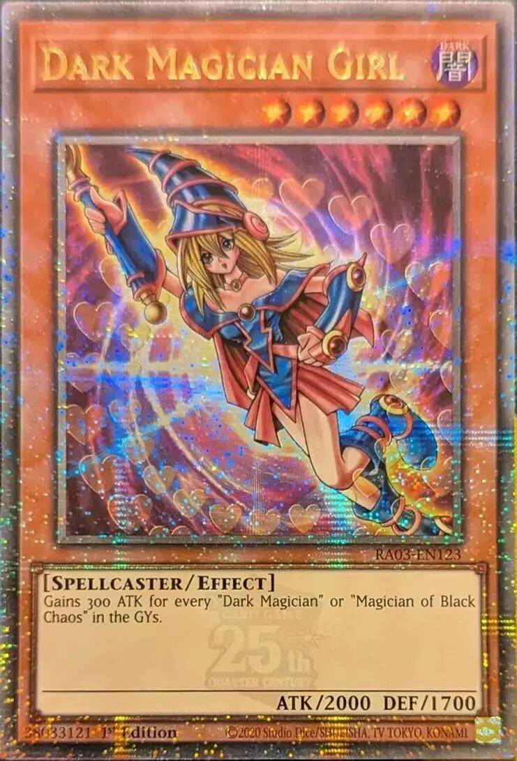 Dark Magician Girl (Quarter Century Secret Rare) (C) [RA03-EN123] Quarter Century Secret Rare | GnG Games