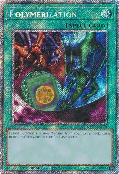 Polymerization (Alternate Art) (Platinum Secret Rare) [RA03-EN051] Platinum Secret Rare | GnG Games