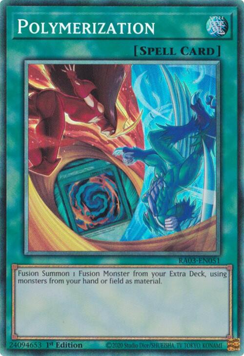 Polymerization (B) (HERO Art) (PCR) [RA03-EN051] Prismatic Collector's Rare | GnG Games