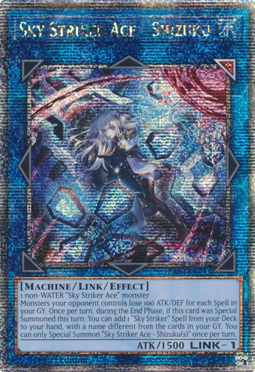 Sky Striker Ace - Shizuku (Alternate Art) (Quarter Century Secret Rare) [RA03-EN043] Quarter Century Secret Rare | GnG Games