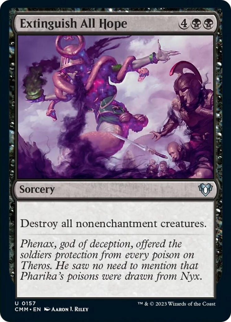 Extinguish All Hope [Commander Masters] | GnG Games