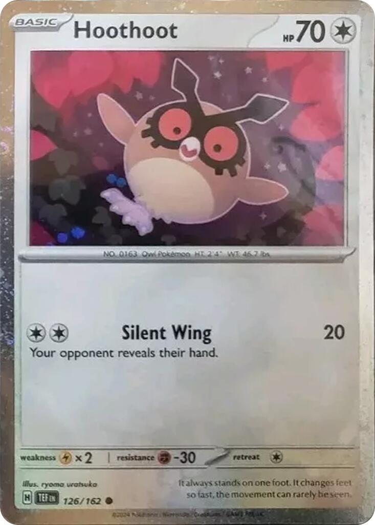 Hoothoot (126/162) (Cosmos Holo) [Scarlet & Violet: Black Star Promos] | GnG Games