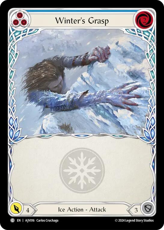 Winter's Grasp (Blue) [AJV016] (Armory Deck: Jarl Vetreidi) | GnG Games