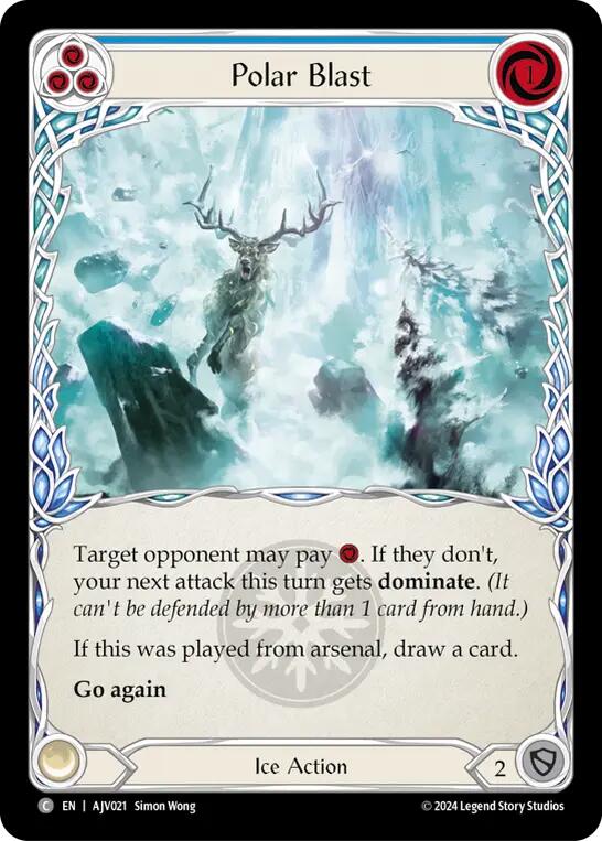 Polar Blast (Blue) [AJV021] (Armory Deck: Jarl Vetreidi) | GnG Games