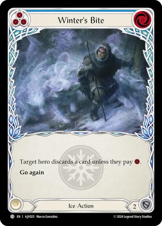 Winter's Bite (Blue) [AJV025] (Armory Deck: Jarl Vetreidi) | GnG Games