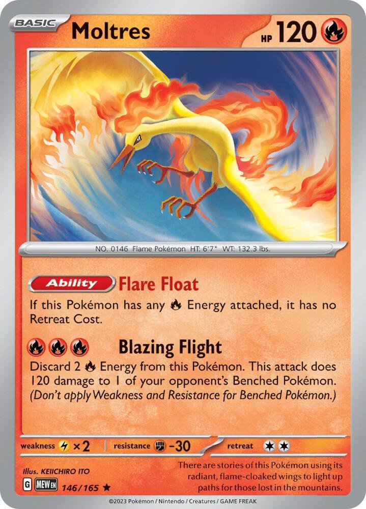 Moltres (146/165 - Deck Exclusives) [Scarlet & Violet 151] | GnG Games