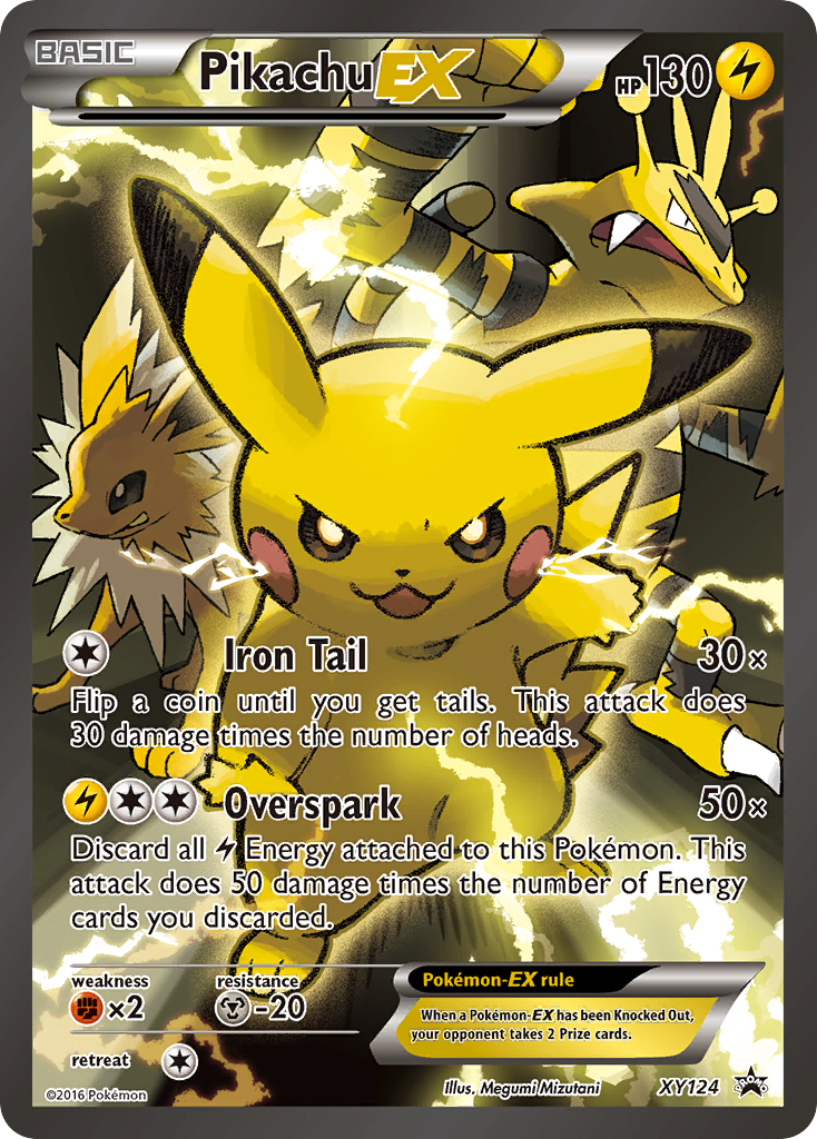 Pikachu EX (XY124) [XY: Black Star Promos] | GnG Games