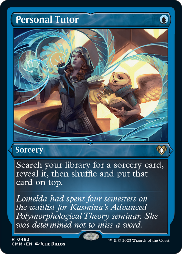 Personal Tutor (Foil Etched) [Commander Masters] | GnG Games