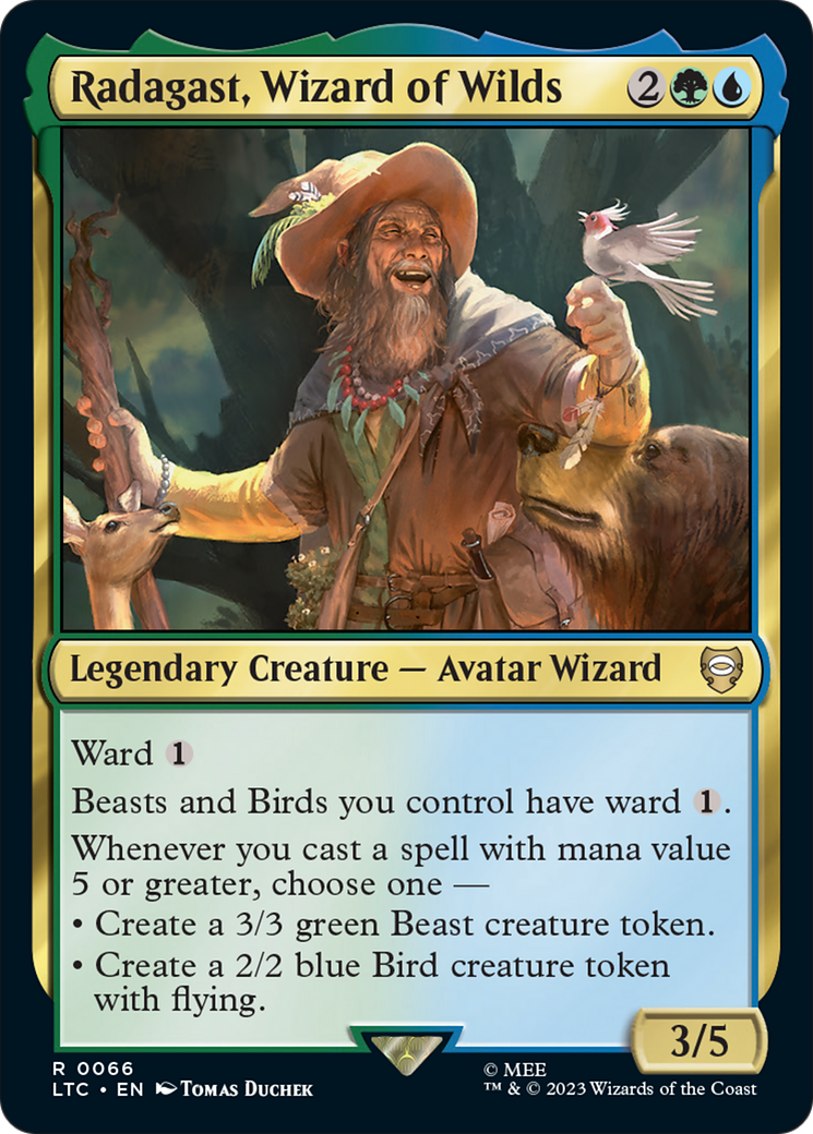 Radagast, Wizard of Wilds [The Lord of the Rings: Tales of Middle-Earth Commander] | GnG Games