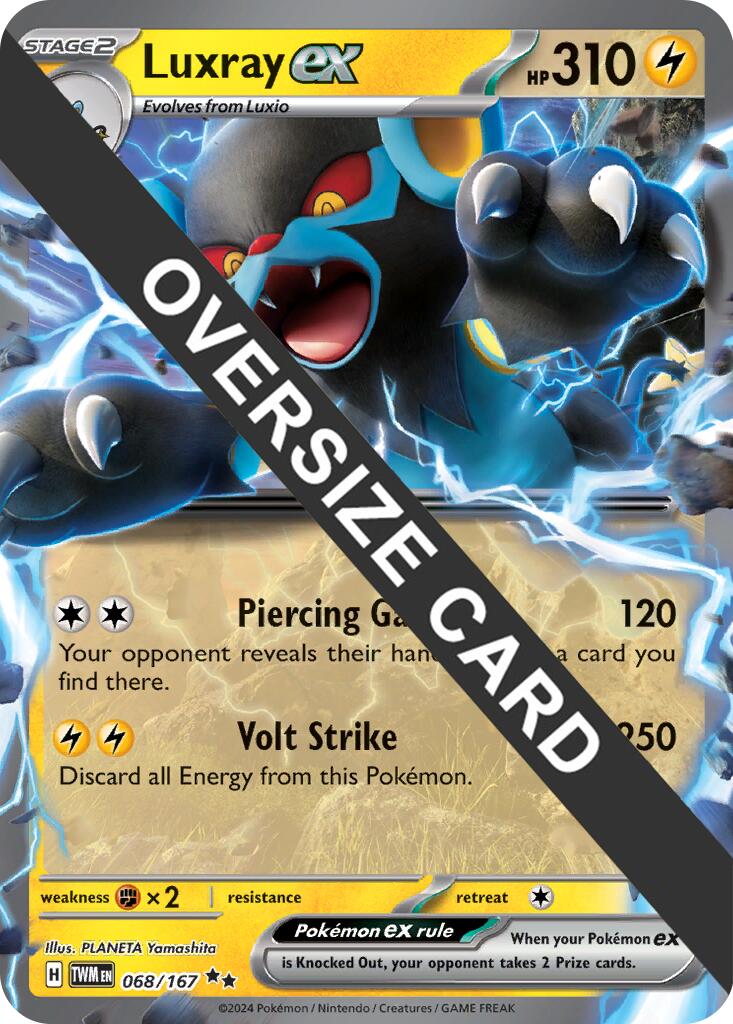 Luxray ex (068/167) (Jumbo Card) [Miscellaneous Cards] | GnG Games