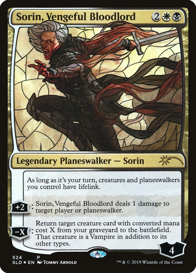 Sorin, Vengeful Bloodlord (Stained Glass) [Secret Lair Drop Promos] | GnG Games