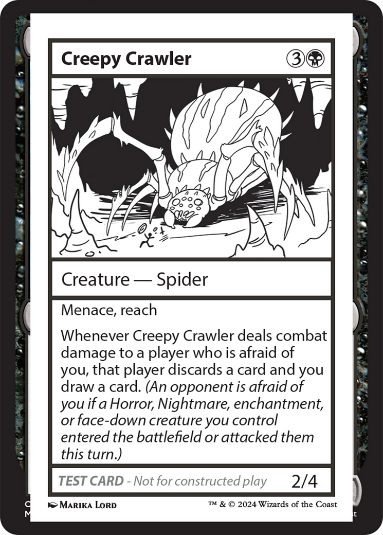 Creepy Crawler [Mystery Booster 2 Playtest Cards] | GnG Games