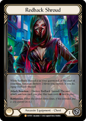 Redback Shroud (Extended Art Cold Foil) [OUT011] (Outsiders)  Cold Foil | GnG Games