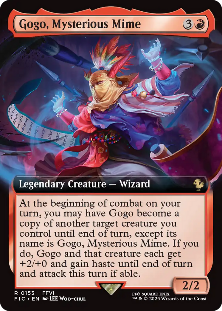 Gogo, Mysterious Mime (Extended Art) [FINAL FANTASY Commander] | GnG Games