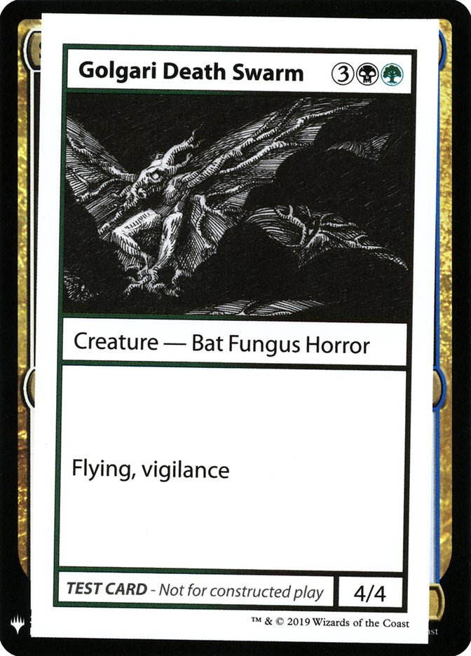 Golgari Death Swarm [Mystery Booster Playtest Cards] | GnG Games
