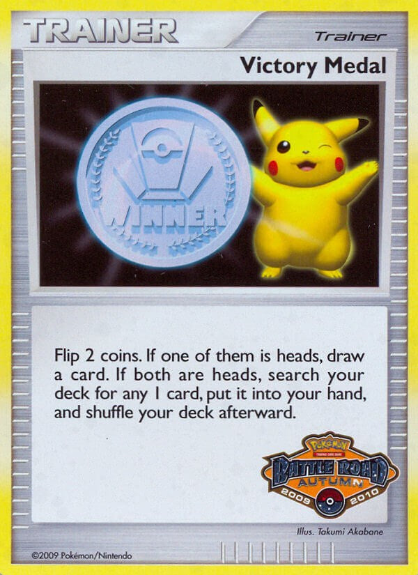 Victory Medal (2009-2010) (Battle Road Autumn) [League & Championship Cards] | GnG Games