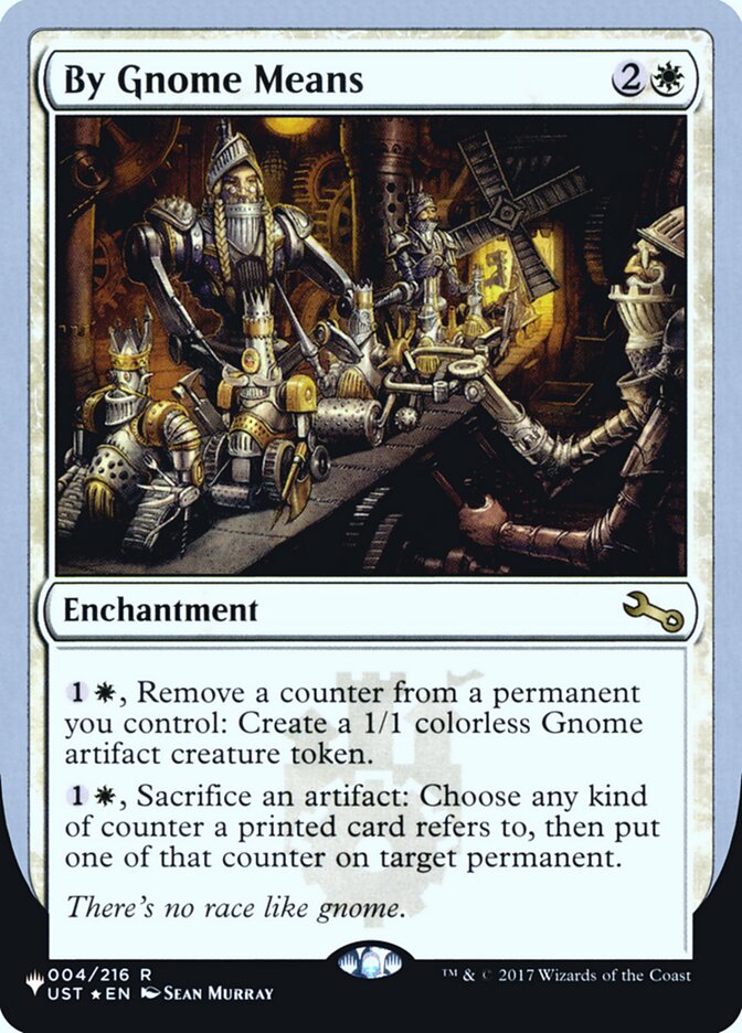 By Gnome Means (Unfinity Foil Edition) [The List] | GnG Games