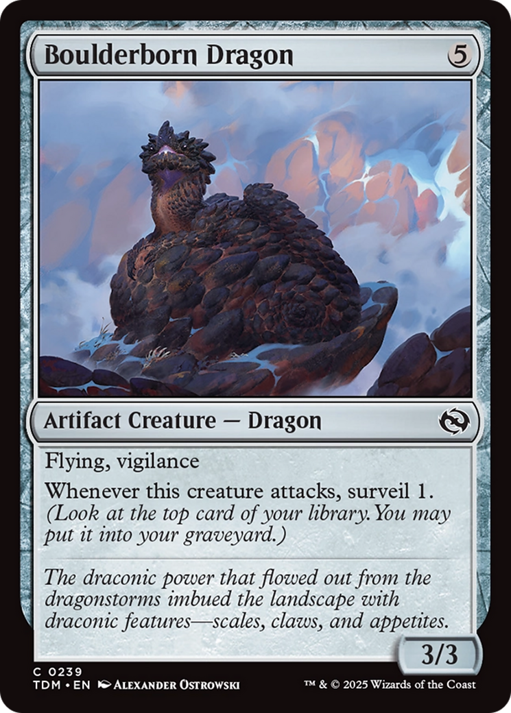 Boulderborn Dragon [Tarkir: Dragonstorm] | GnG Games
