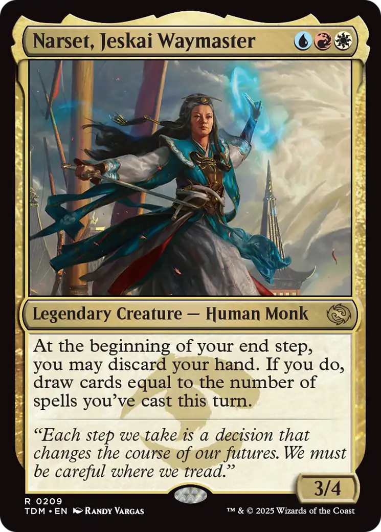 Narset, Jeskai Waymaster [Tarkir: Dragonstorm] | GnG Games