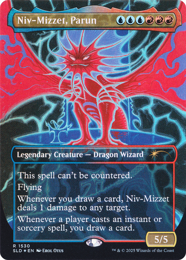 Niv-Mizzet, Parun (Rainbow Foil) [Secret Lair Drop Series] | GnG Games