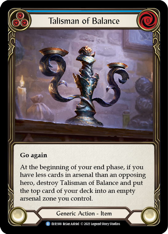 Talisman of Balance [EVR188] (Everfest)  1st Edition Normal | GnG Games