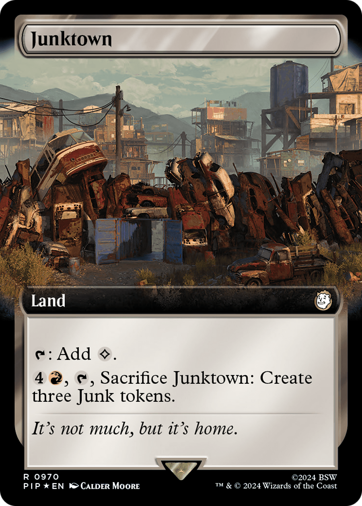 Junktown (Extended Art) (Surge Foil) [Fallout] | GnG Games
