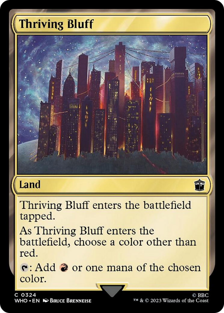 Thriving Bluff [Doctor Who] | GnG Games