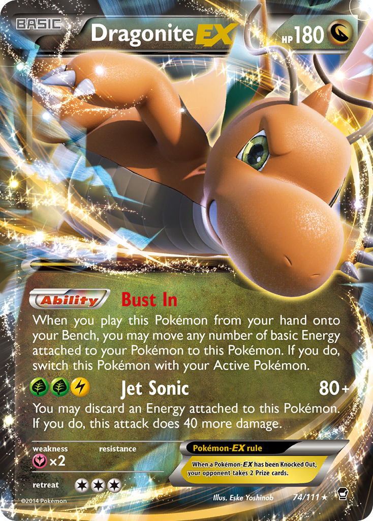 Dragonite EX (74/111) [XY: Furious Fists] | GnG Games