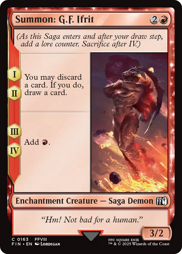Summon: G.F. Ifrit [FINAL FANTASY] | GnG Games