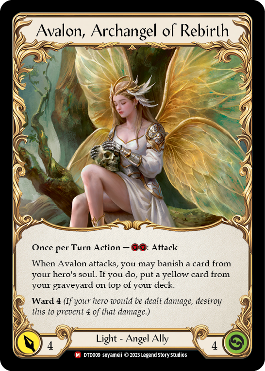 Figment of Rebirth // Avalon, Archangel of Rebirth [DTD009] (Dusk Till Dawn) | GnG Games