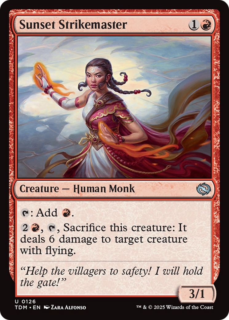Sunset Strikemaster [Tarkir: Dragonstorm] | GnG Games