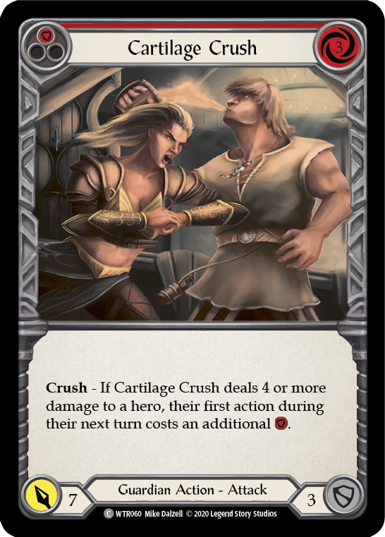Cartilage Crush (Red) [U-WTR060] (Welcome to Rathe Unlimited)  Unlimited Rainbow Foil | GnG Games