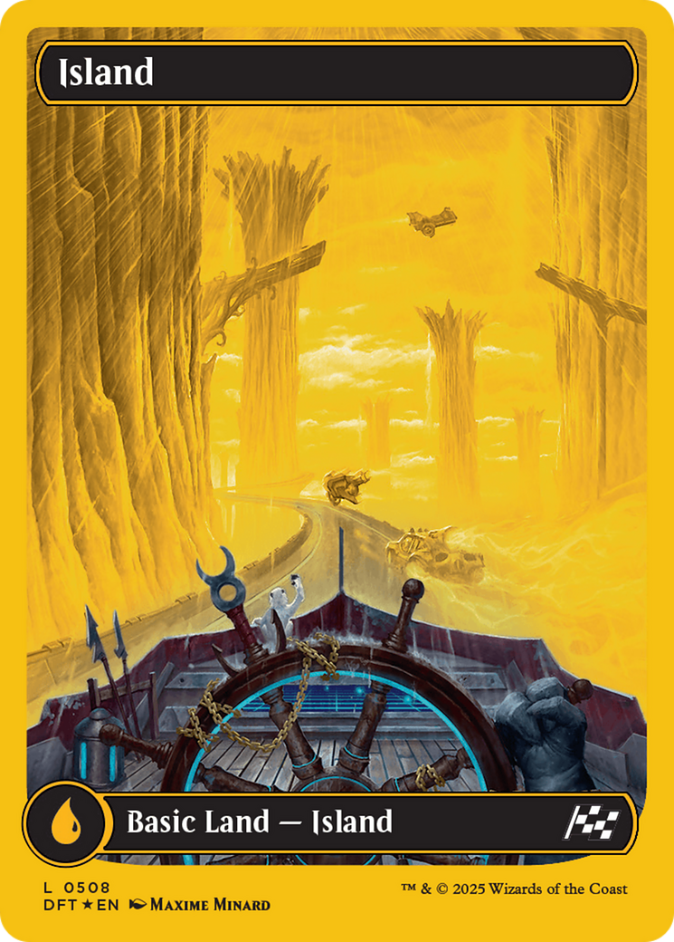 Island (0508) (First-Place Foil) [Aetherdrift] | GnG Games