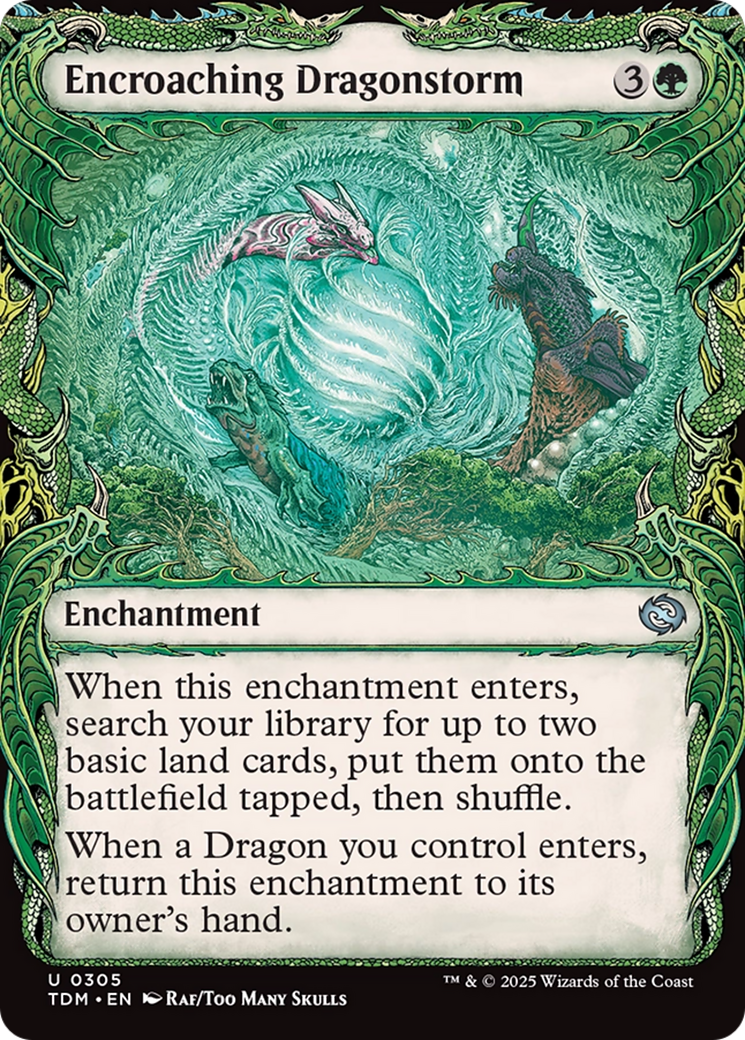 Encroaching Dragonstorm (Showcase) [Tarkir: Dragonstorm] | GnG Games