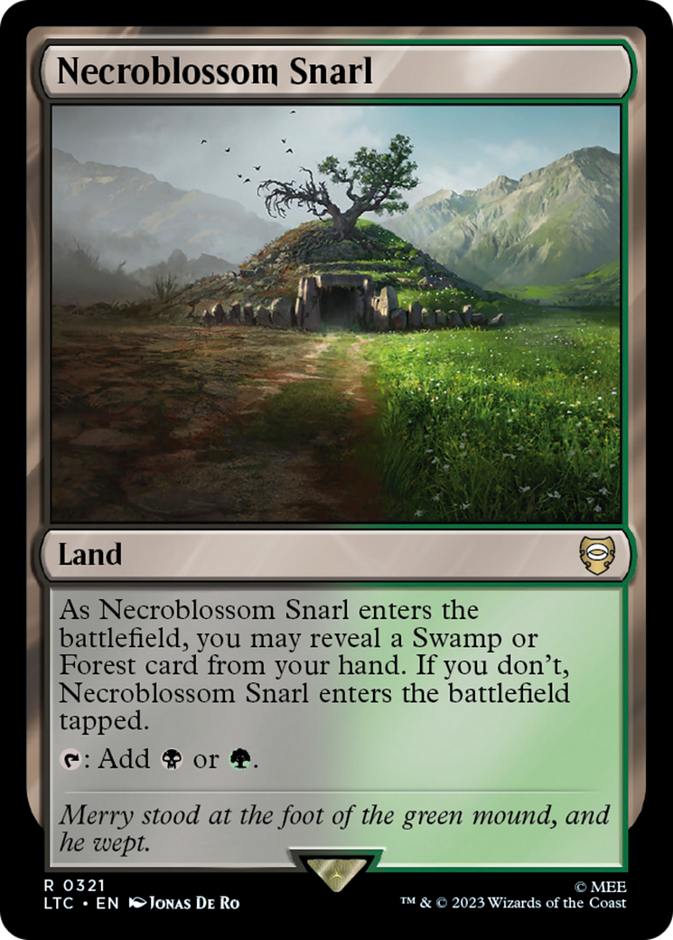 Necroblossom Snarl [The Lord of the Rings: Tales of Middle-Earth Commander] | GnG Games