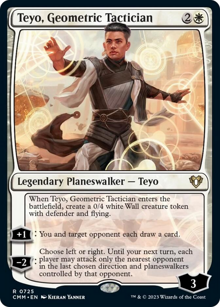 Teyo, Geometric Tactician [Commander Masters] | GnG Games