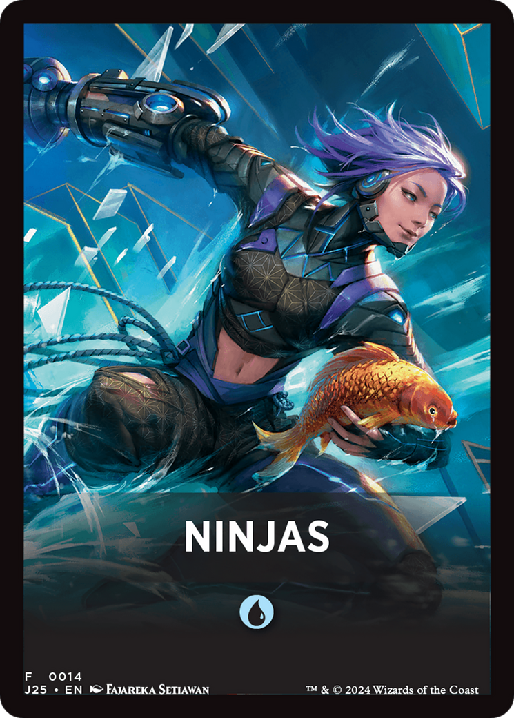 Ninjas Theme Card [Foundations Jumpstart Front Cards] | GnG Games