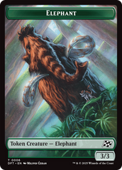 Insect // Elephant Double-Sided Token [Aetherdrift Tokens] | GnG Games